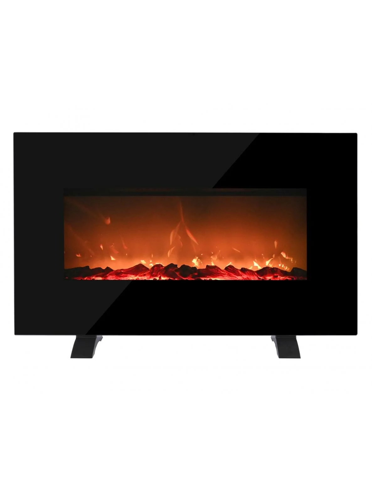 DDEF03813BD13 Danby Designer 38 Wall Mount Electric Fireplace in Black