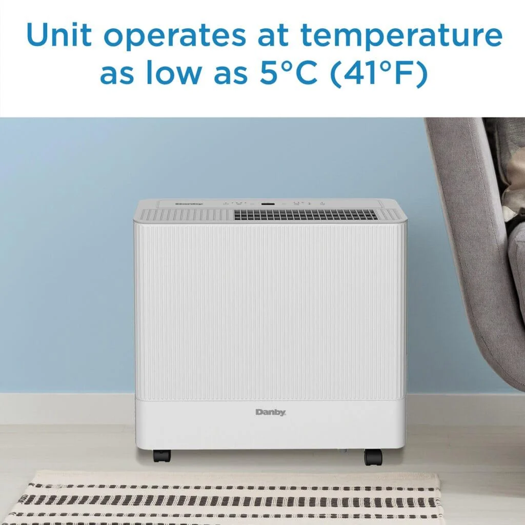 DDR050BSPWDB Danby 50-Pint Dehumidifier with Pump & Wi-Fi in White - Image 11