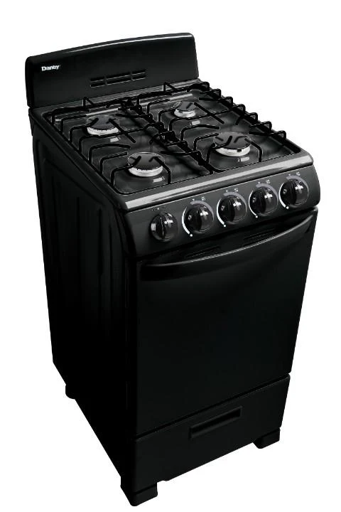 DR202BGLP Danby 20 Wide Gas Range in Black