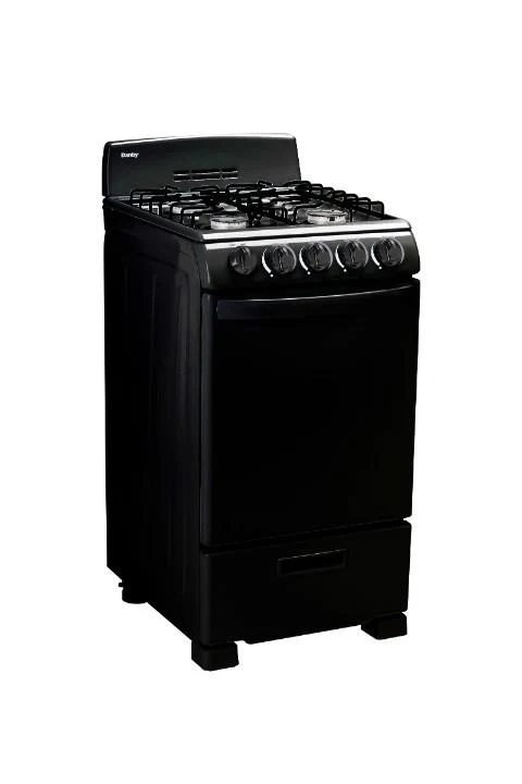 DR202BGLP Danby 20 Wide Gas Range in Black - Image 2