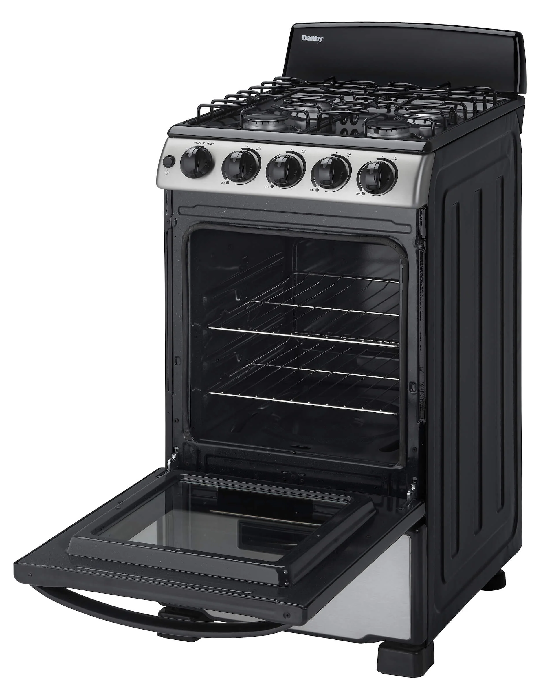 DR203BSSGLP Danby 20 Wide Gas Range in Stainless Steel - Image 6