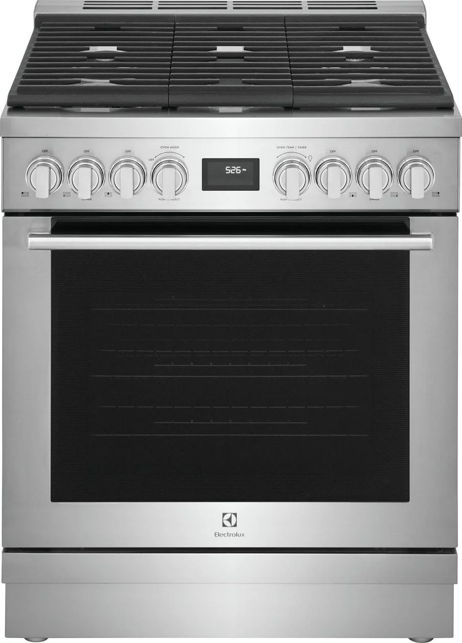 Electrolux ECFD3068AS 30" Dual-Fuel Freestanding Range