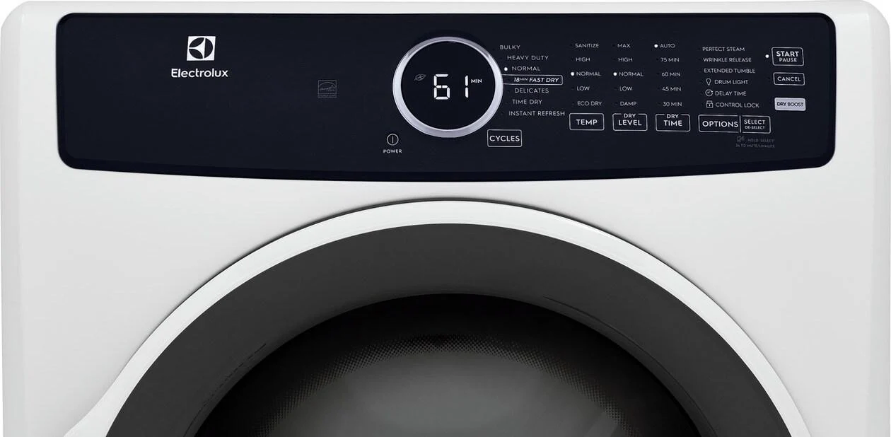 Electrolux ELFE7437AW Front Load Perfect Steam™ Electric Dryer with Instant Refresh - 8.0 Cu. Ft. - Image 4