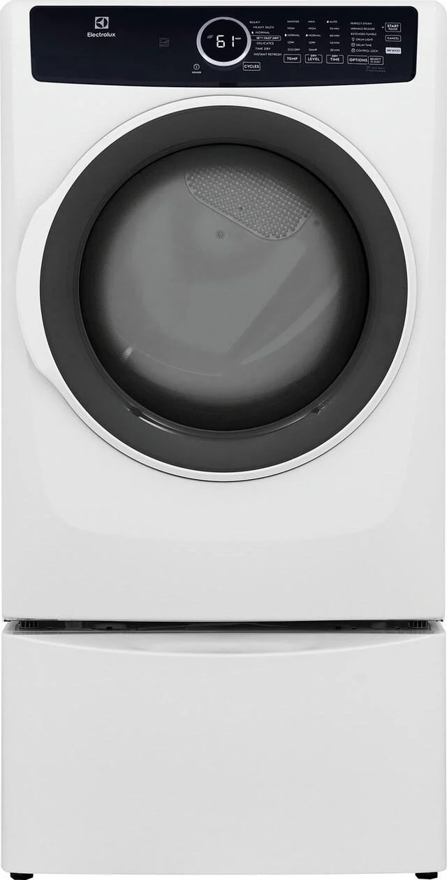 Electrolux ELFE7437AW Front Load Perfect Steam™ Electric Dryer with Instant Refresh - 8.0 Cu. Ft. - Image 9