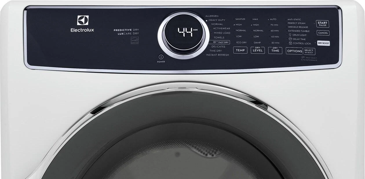 Electrolux ELFE7537AW Front Load Perfect Steam™ Electric Dryer with Predictive Dry™ and Instant Refresh - 8.0 Cu. Ft. - Image 4
