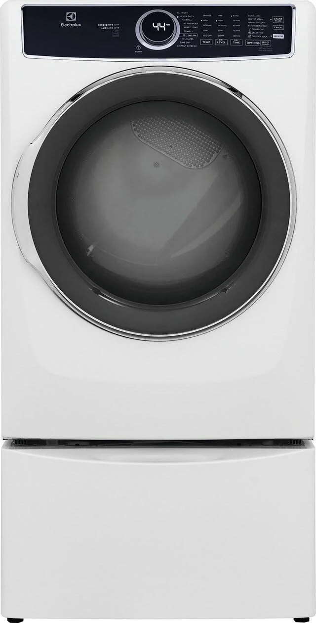 Electrolux ELFE7537AW Front Load Perfect Steam™ Electric Dryer with Predictive Dry™ and Instant Refresh - 8.0 Cu. Ft. - Image 9