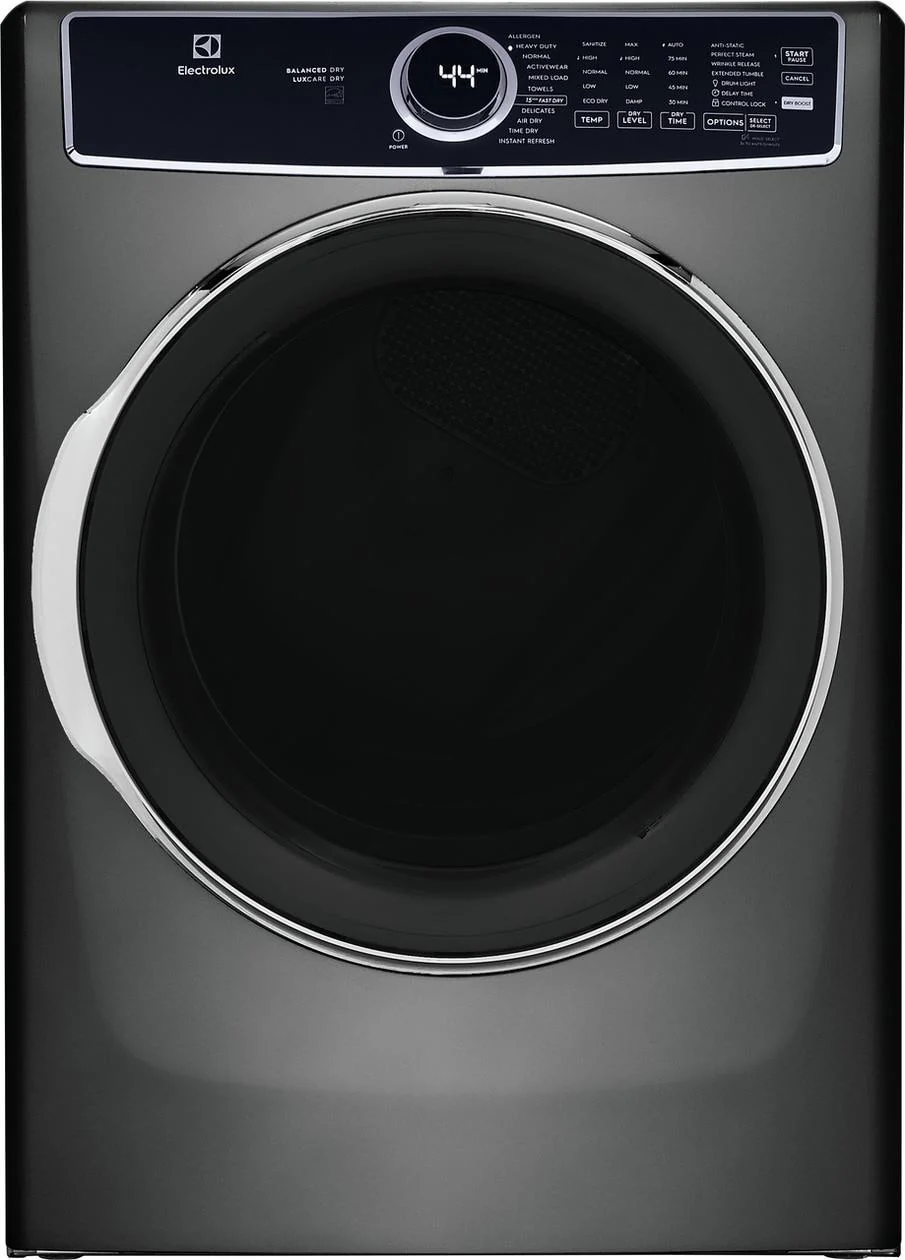 Electrolux ELFE7637AT Front Load Perfect Steam™ Electric Dryer with Balanced Dry™ and Instant Refresh - 8.0 Cu. Ft.