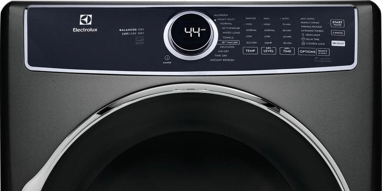 Electrolux ELFE7637AT Front Load Perfect Steam™ Electric Dryer with Balanced Dry™ and Instant Refresh - 8.0 Cu. Ft. - Image 6
