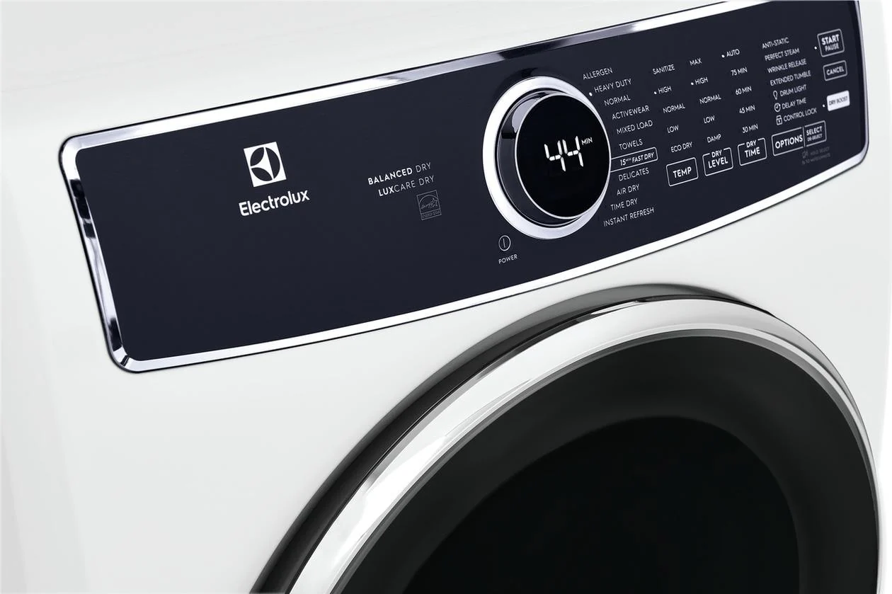 Electrolux ELFE7637AW Front Load Perfect Steam™ Electric Dryer with Balanced Dry™ and Instant Refresh - 8.0 Cu. Ft. - Image 15