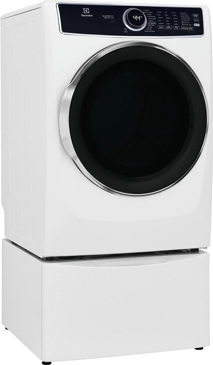 Electrolux ELFE7637AW Front Load Perfect Steam™ Electric Dryer with Balanced Dry™ and Instant Refresh - 8.0 Cu. Ft. - Image 27