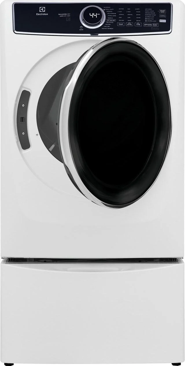 Electrolux ELFE7637AW Front Load Perfect Steam™ Electric Dryer with Balanced Dry™ and Instant Refresh - 8.0 Cu. Ft. - Image 30