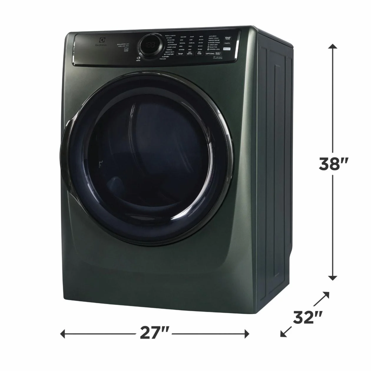 Electrolux ELFE7738AA Front Load Perfect Steam™ Electric Dryer with Balanced Dry™ and Instant Refresh - 8.0 Cu. Ft. - Image 2