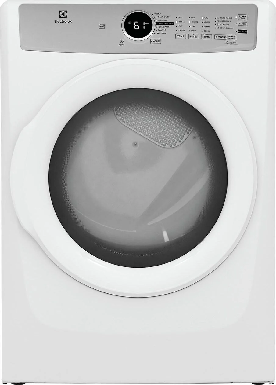 Electrolux ELFG7337AW Front Load Gas Dryer - 8.0 Cu. Ft.