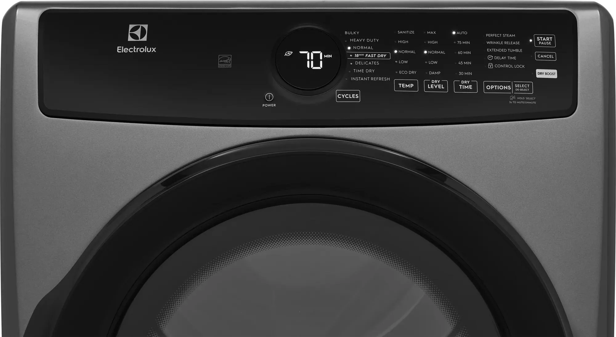 Electrolux ELFG7437AT Front Load Perfect Steam™ Gas Dryer with Instant Refresh - 8.0 Cu. Ft. - Image 4