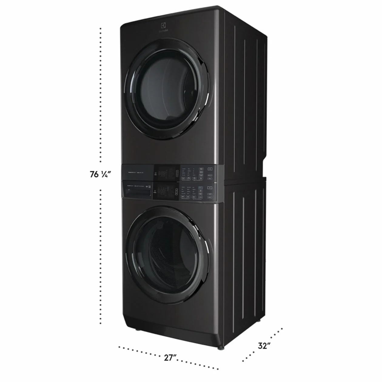 Electrolux ELTG7600AT Laundry Tower Single Unit Front Load 4.5 Cu. Ft. Washer & 8 Cu. Ft. Gas Dryer - Image 2