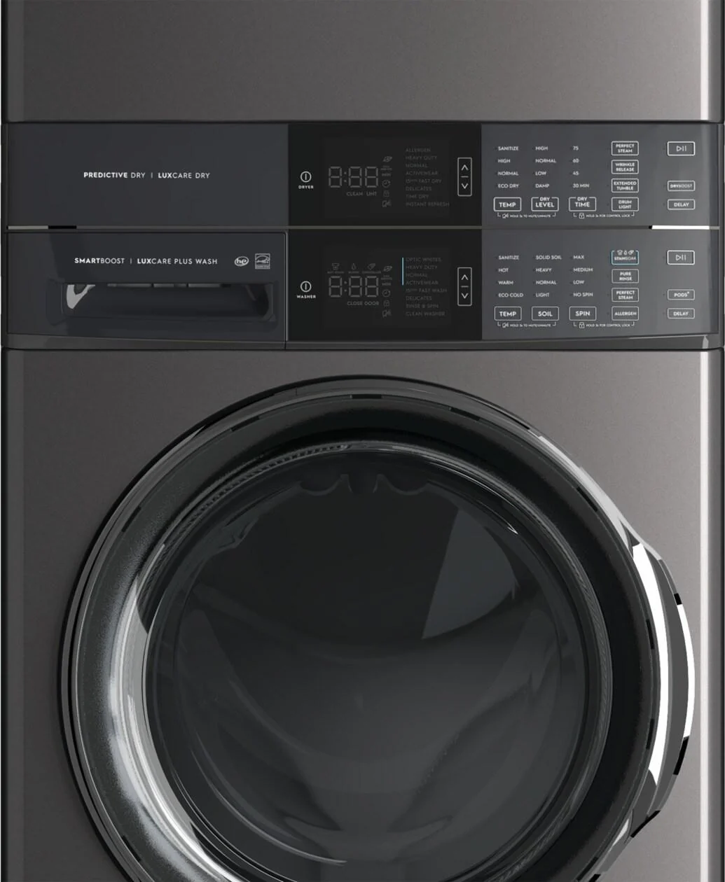 Electrolux ELTG7600AT Laundry Tower Single Unit Front Load 4.5 Cu. Ft. Washer & 8 Cu. Ft. Gas Dryer - Image 6
