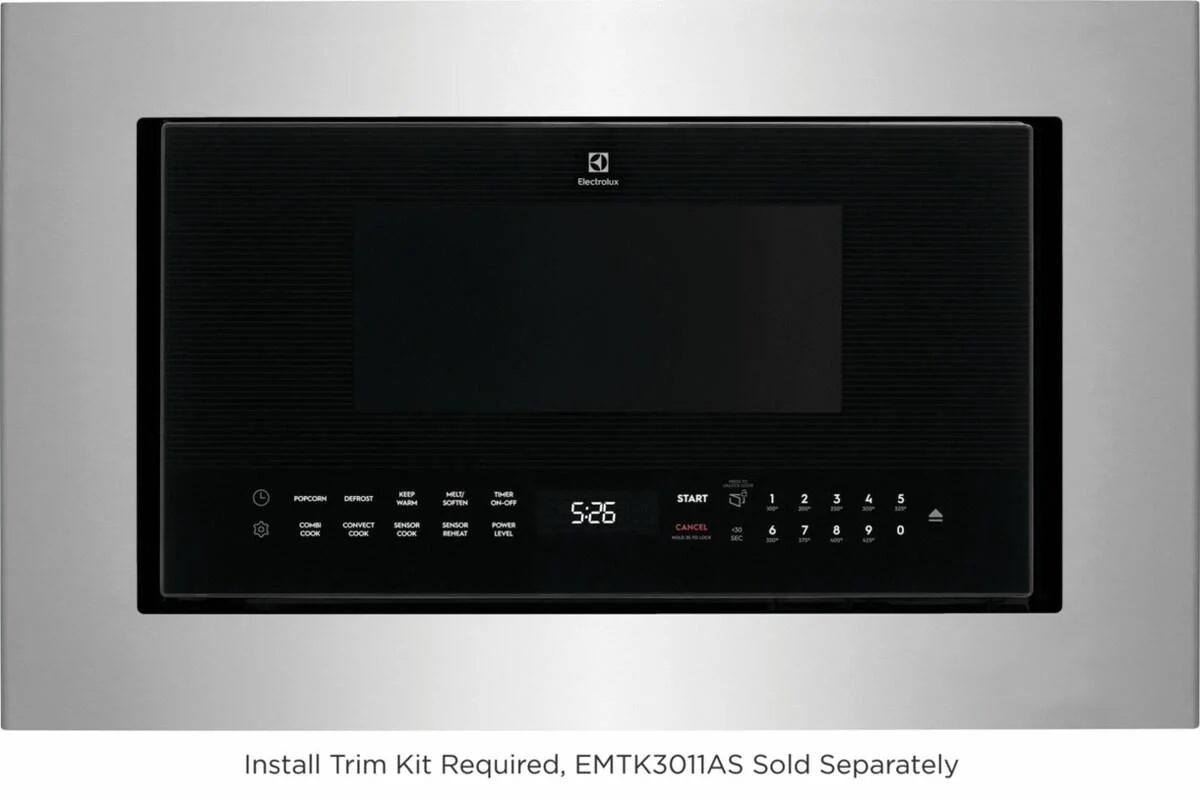 Electrolux EMBS2411BB 30" Built-In Side Swing Microwave Oven