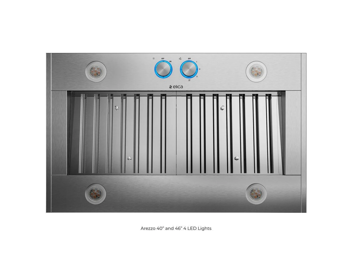 Elica EAR634SS AREZZO Insert Range Hood 34 1/2 wide - 600CFM - Image 5