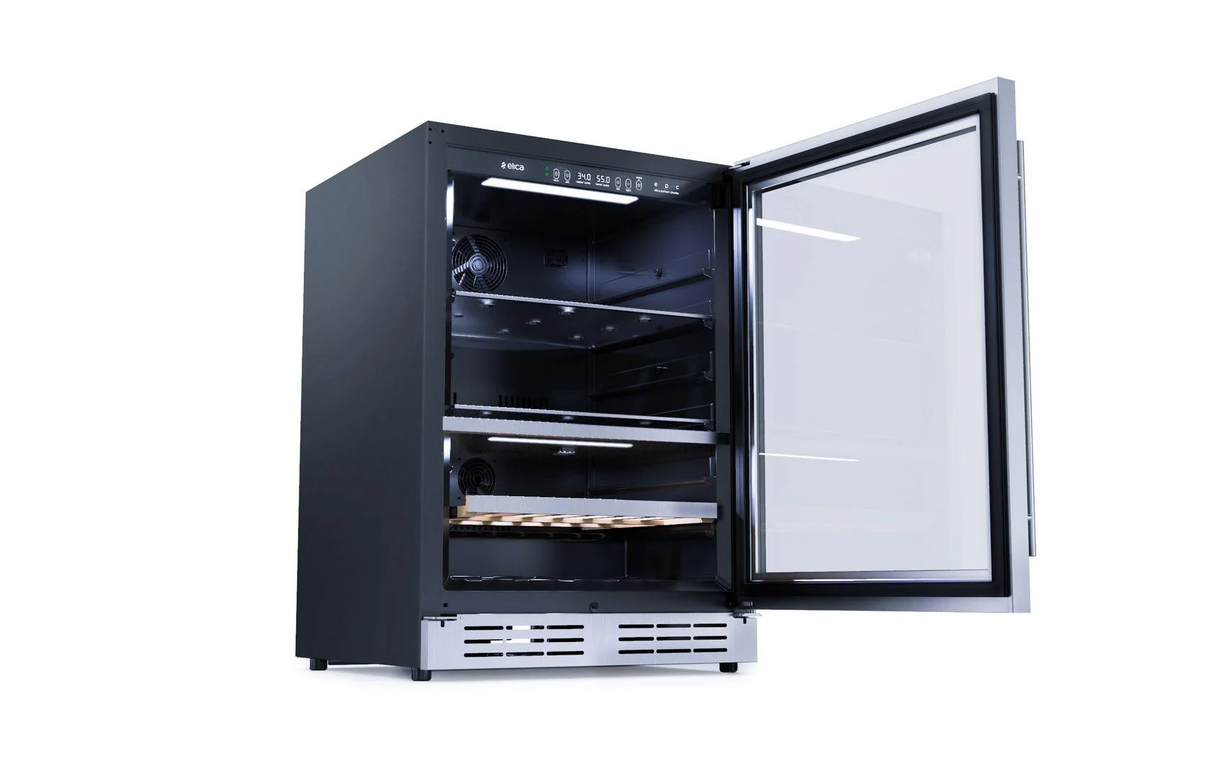 Elica EBS52SS1 Single Door, Dual Zone, Beverage and Wine Center - Image 4