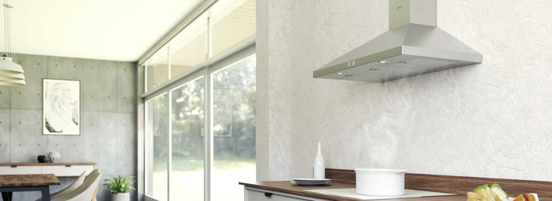 Elica EBS630SS BOLSENA Wall Mount Range Hood 30" wide - 600CFM