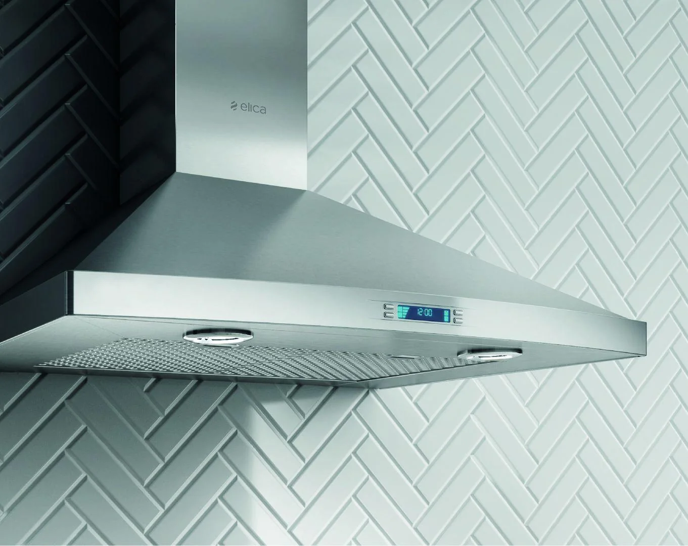 Elica EPL636S2 PILATO Wall Mount Range Hood 36" wide - 600CFM - Image 3