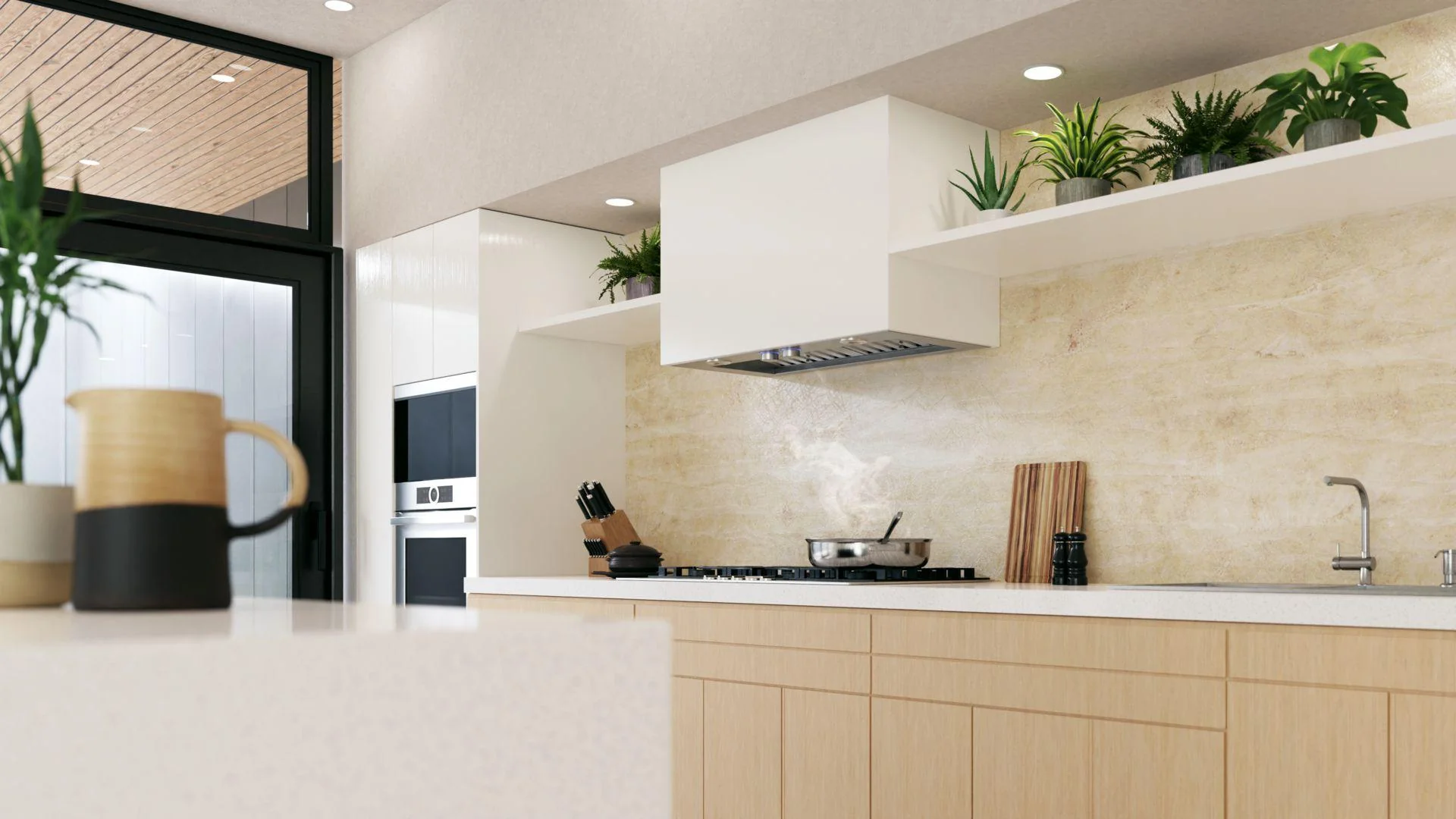 Elica ESC146SS SCANNO Insert Range Hood 46 1/2" wide - 1200CFM - Image 3