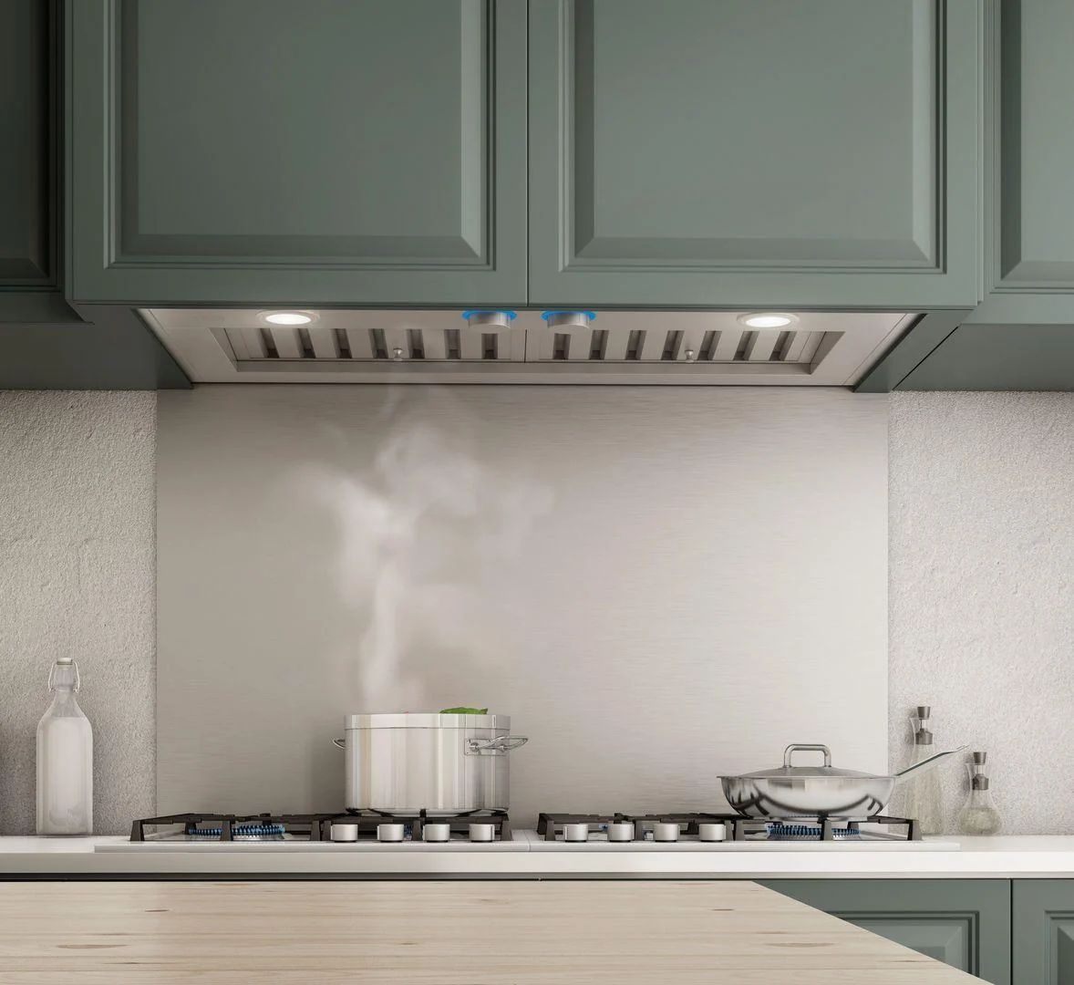 Elica ETR134S1 TRENTO Insert Range Hood 34 1/2 wide - 1200CFM - Image 3