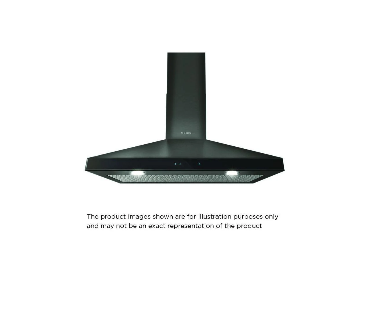 Elica EVR630BL VARNA BLACK Wall Mount Range Hood 30" wide - 600CFM - Image 2