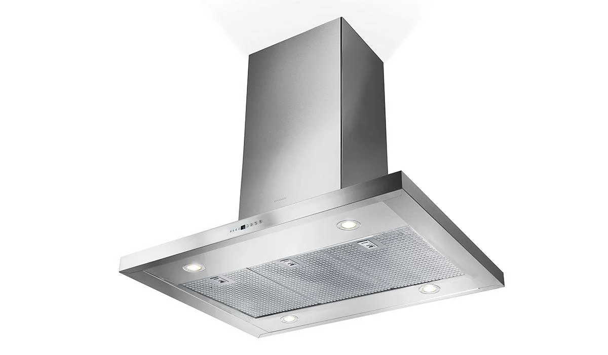 Faber BELAIS42SS600B 42" T-shape chimney island hood - Image 3