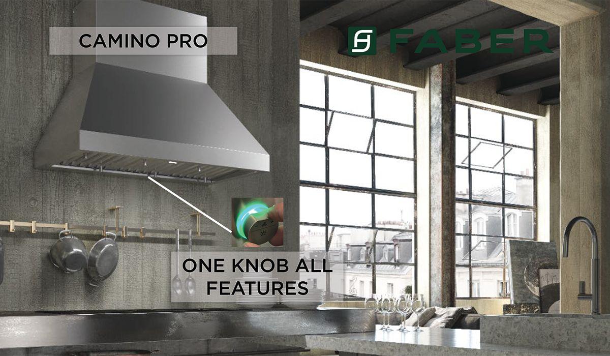 Faber CAPR36SS600 Camino Pro 36" Stainless Steel 600 CFM - Image 3