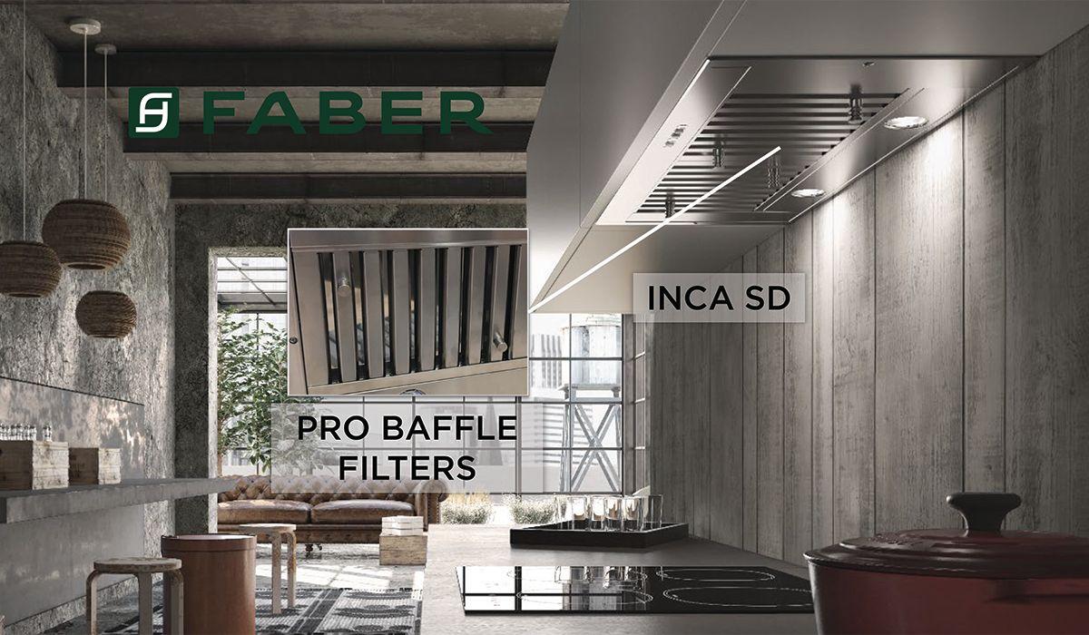 Faber INSD35SSV Inca SD 35" Stainless Steel 295/395/600 CFM - Image 3