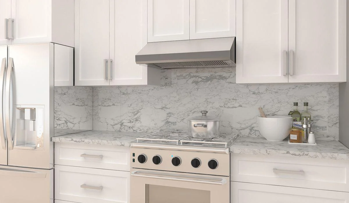 30" x 10" under cabinet hood