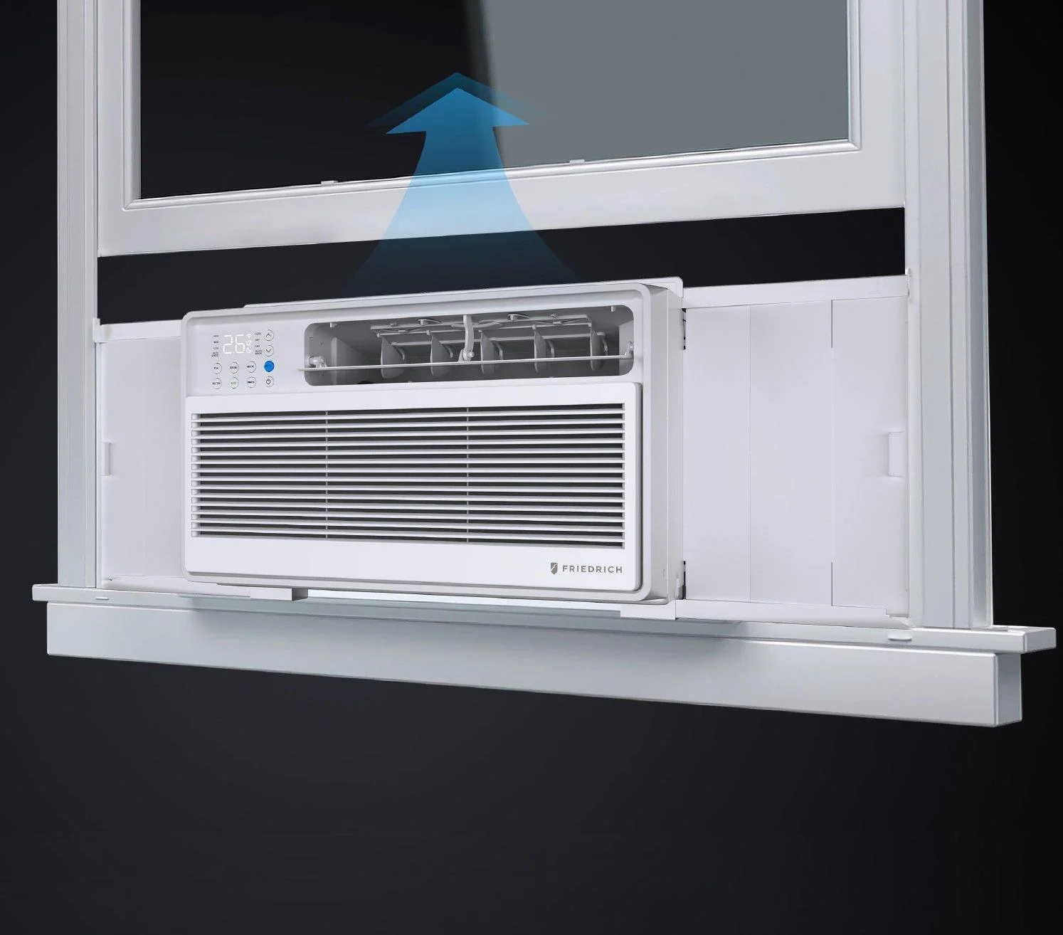 CCV10A10A Friedrich Chill Premier Inverter 10,000 BTU 115V Smart Window Air Conditioner - Cool Only - Image 4