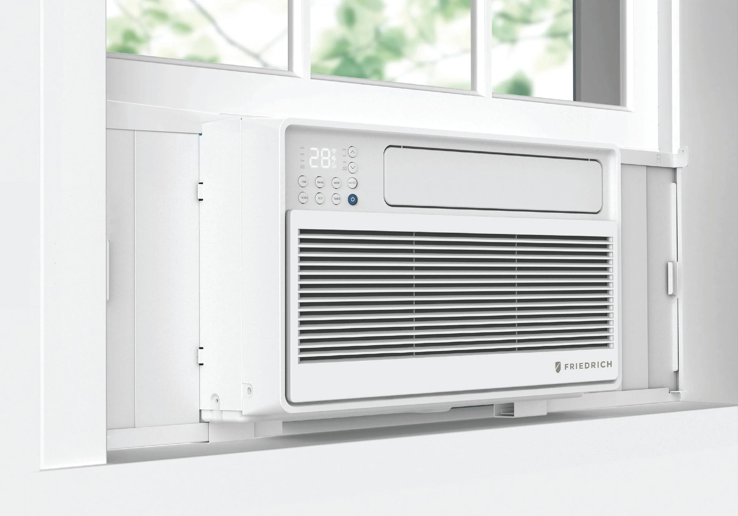 CCV24A30A Friedrich Chill Premier Inverter 24,000 BTU 230V Smart Window/Wall Air Conditioner - Cool Only - Image 3