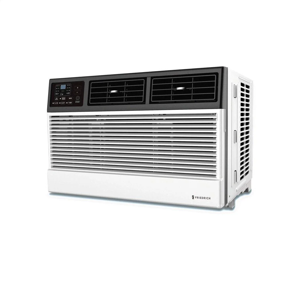 CEW18B33B Friedrich Chill Premier 18,000 BTU 230V Smart Window/Wall Air Conditioner with Electric Heat - Image 2