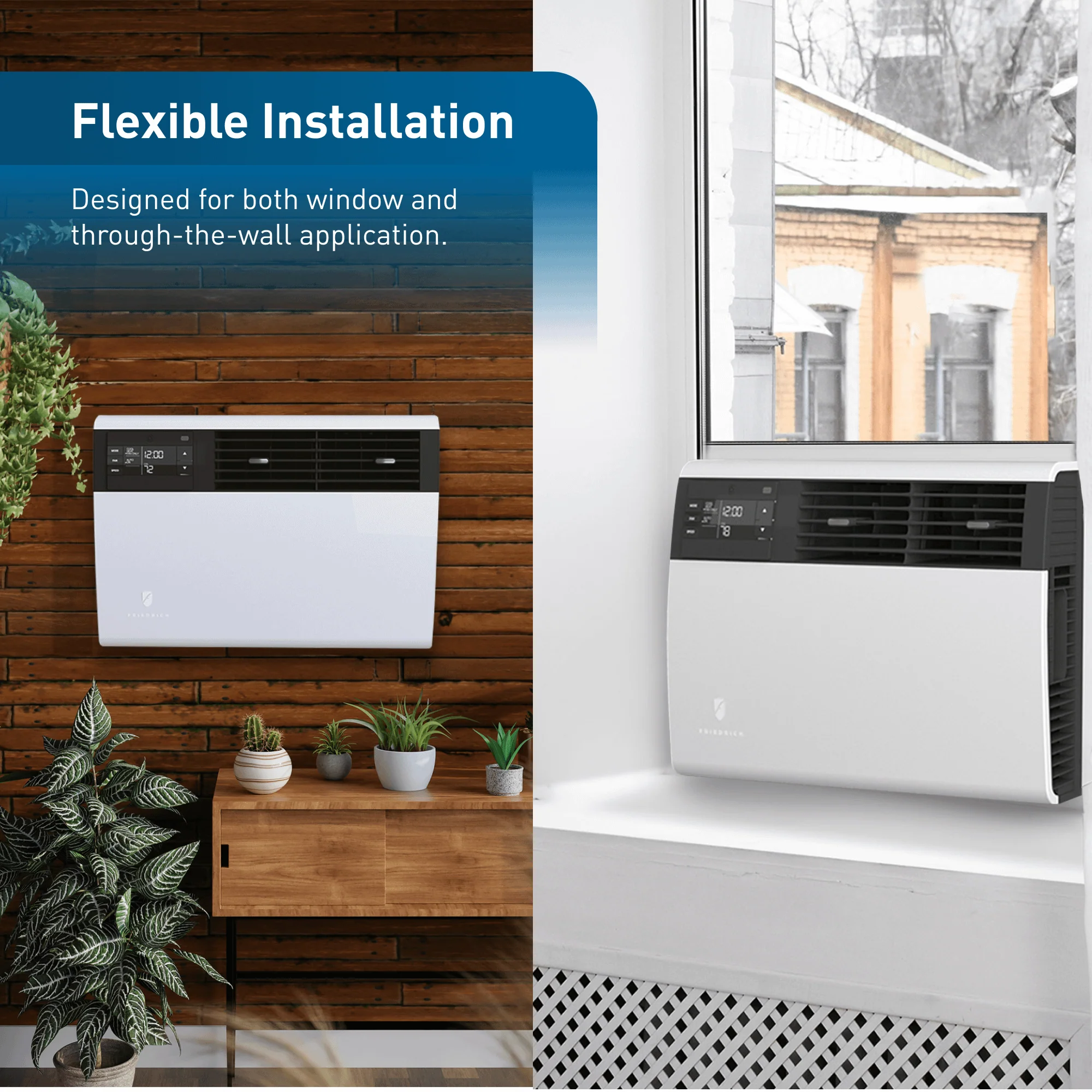 KCVM18B30A Friedrich K hl Inverter 18,000 BTU 230V Smart Window/Wall Air Conditioner - Cool only - Image 9