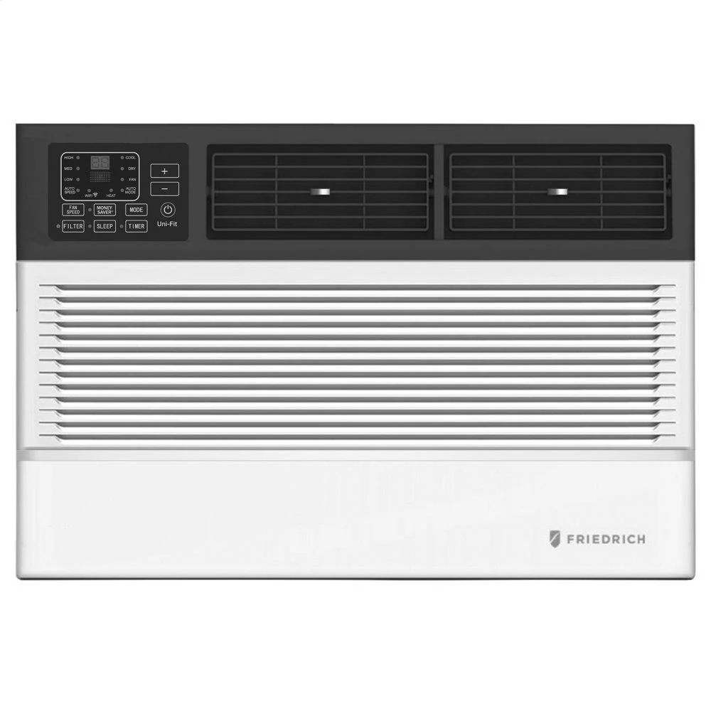 UET10B33A Friedrich Uni-Fit 10,000 BTU 230V Smart Through-the-Wall Air Conditioner with Electric Heat