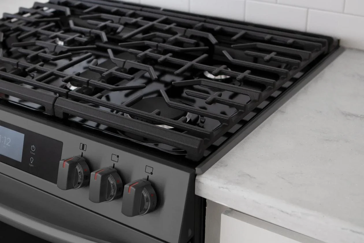 Frigidaire 11NBSTGSDS Front Control Gas Range Black Stainless Steel 4-Piece Trim Kit - Image 6