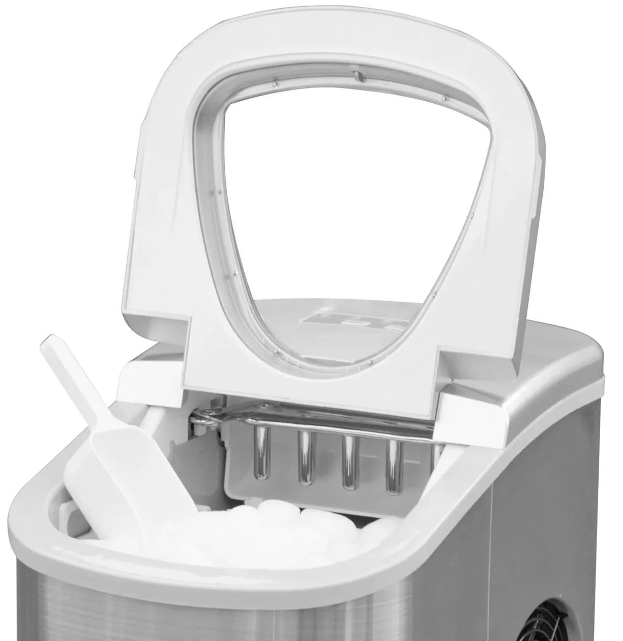 Frigidaire EFIC117SS 26-lb Compact Countertop Ice Maker - Stainless Steel - Image 3