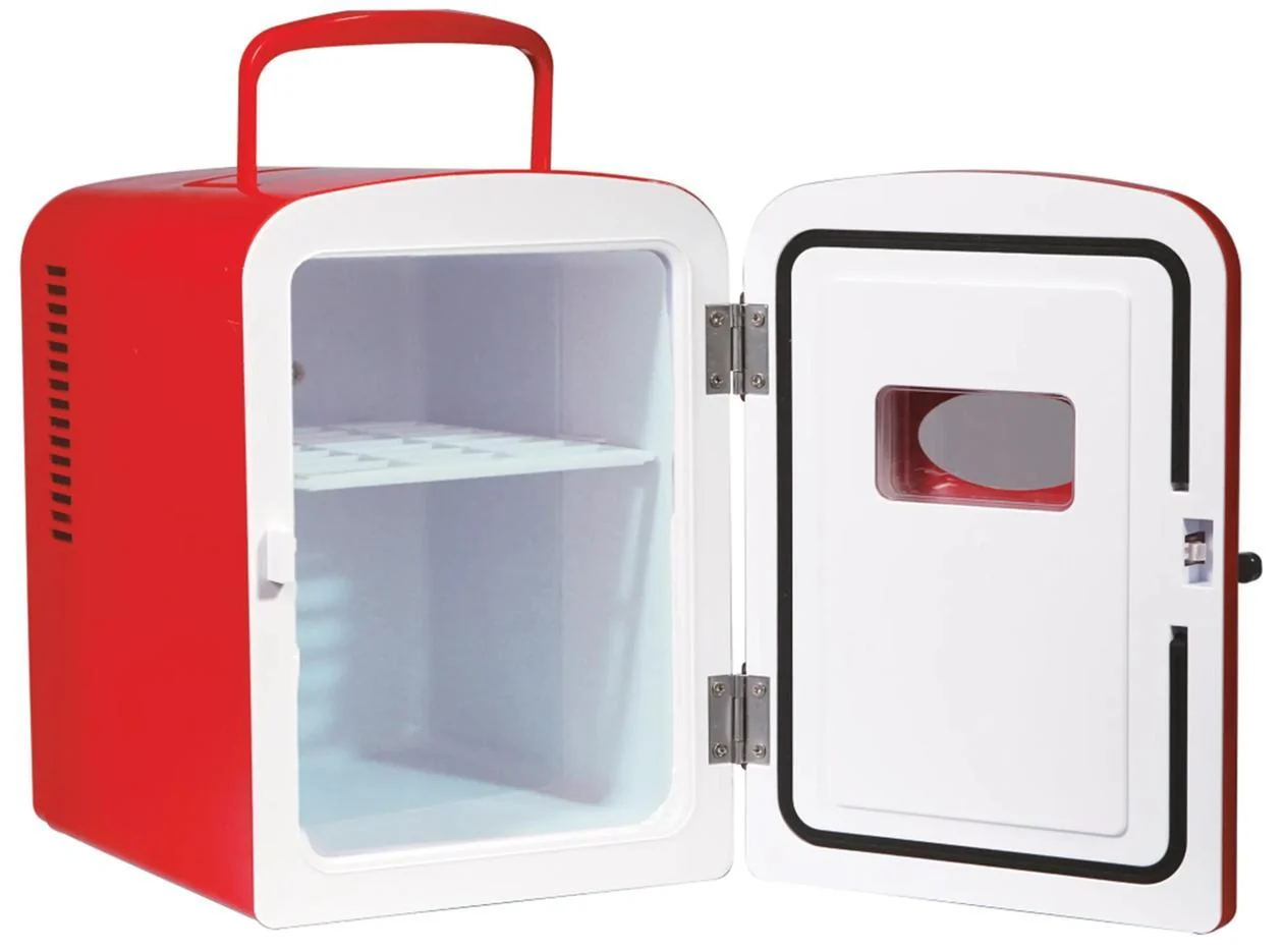 Frigidaire EFMIS229RED 6-Can Retro Mini Fridge Cooler - Red - Image 3