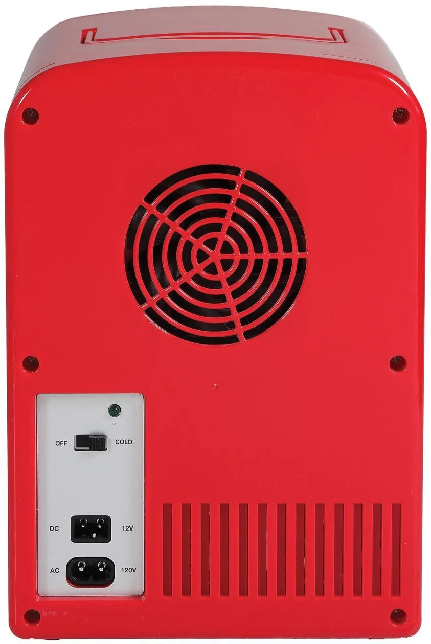 Frigidaire EFMIS229RED 6-Can Retro Mini Fridge Cooler - Red - Image 7