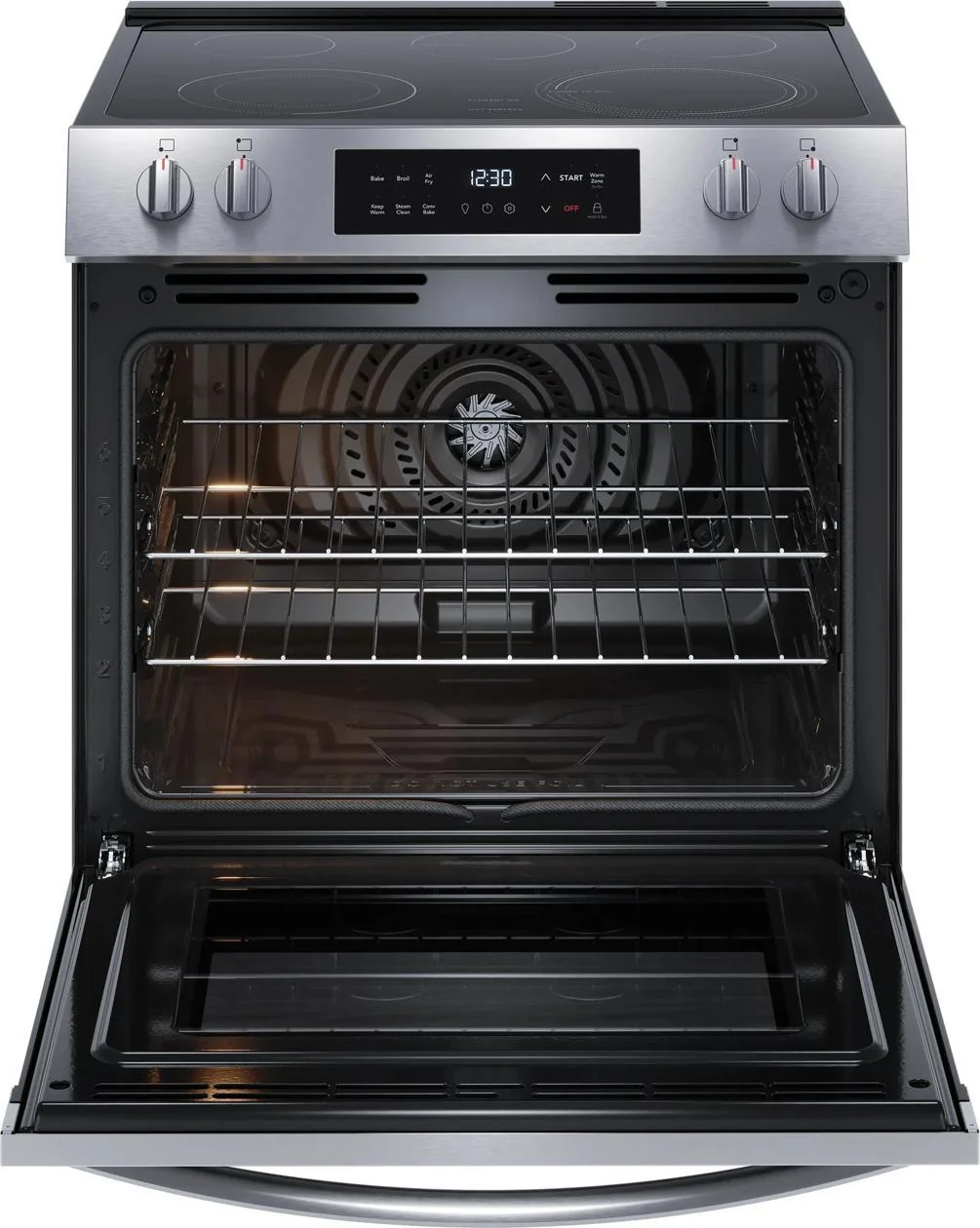 Frigidaire FCFE3082BS 30" Front Control Electric Range with Air Fry - Image 14