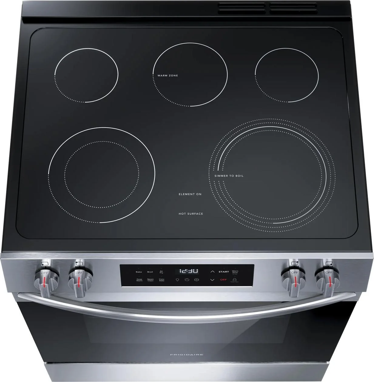 Frigidaire FCFE3082BS 30" Front Control Electric Range with Air Fry - Image 6