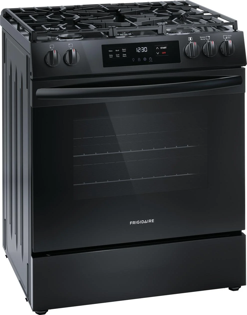 Frigidaire FCFG3062AB 30" Front Control Gas Range with Quick Boil - Image 6