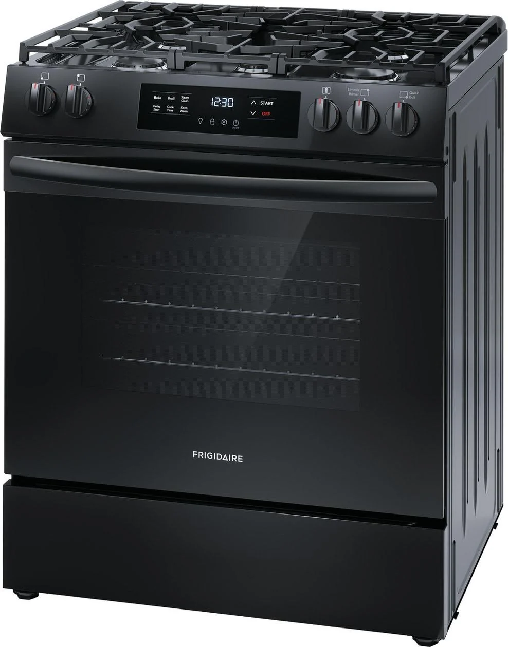 Frigidaire FCFG3062AB 30" Front Control Gas Range with Quick Boil - Image 7