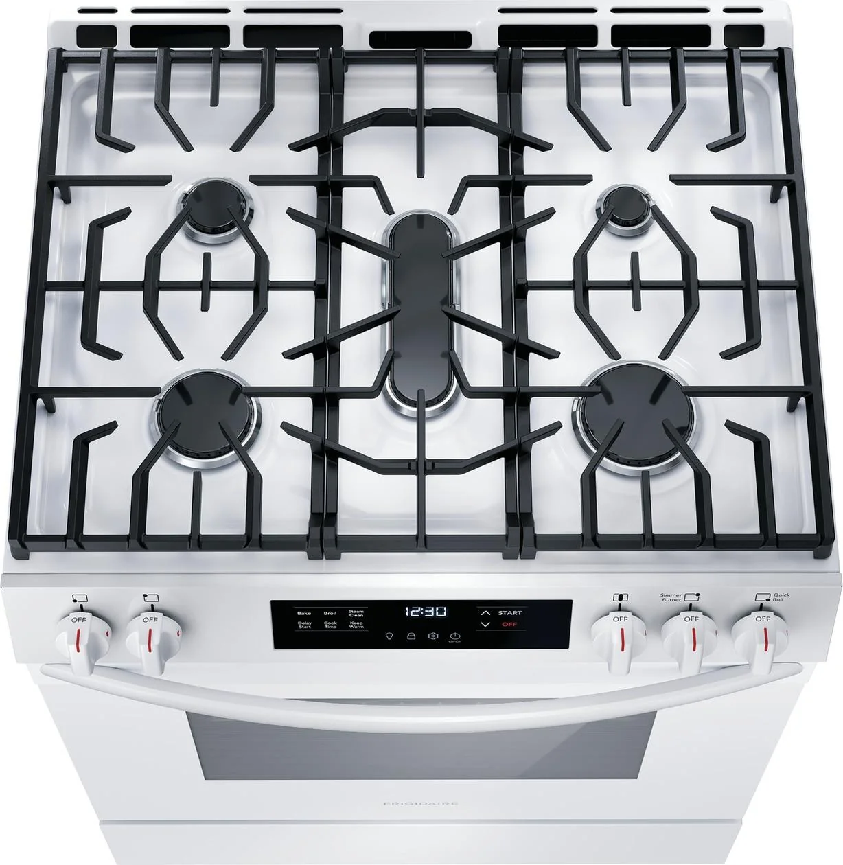 Frigidaire FCFG3062AW 30" Front Control Gas Range with Quick Boil - Image 5