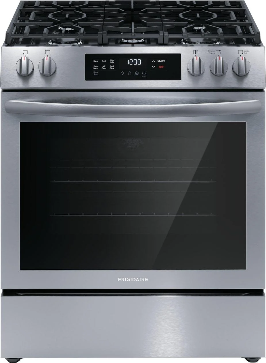 Frigidaire FCFG3083AS 30" Front Control Gas Range with Convection Bake - Image 7
