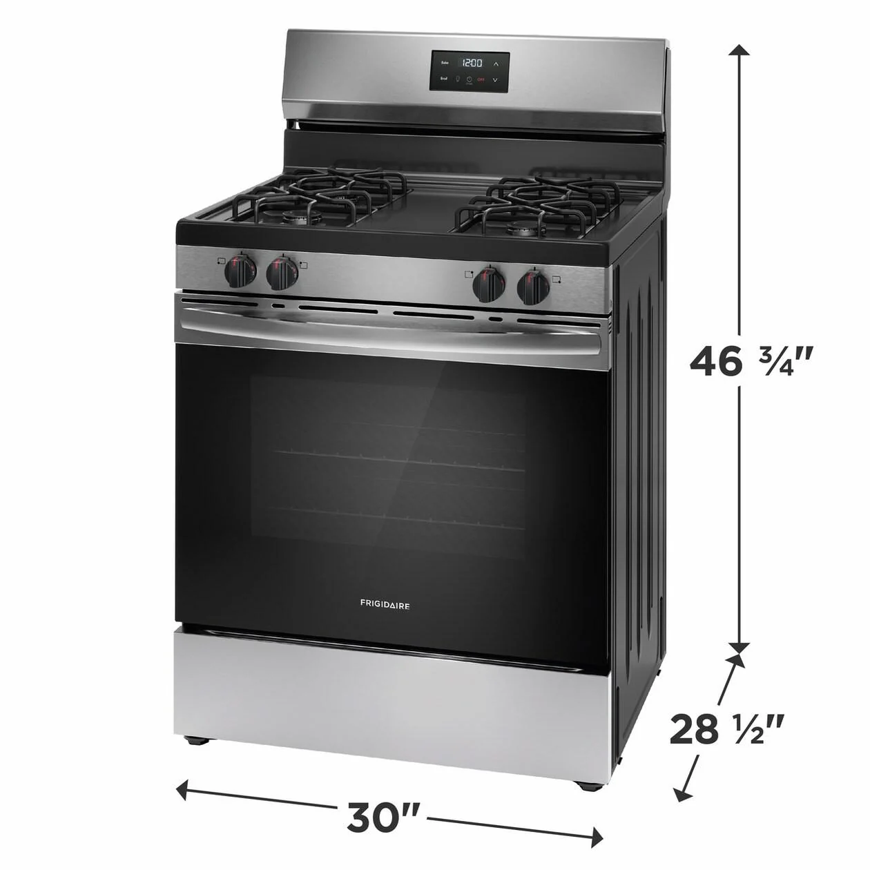 Frigidaire FCRG3051BS 30" Gas Range - Image 2