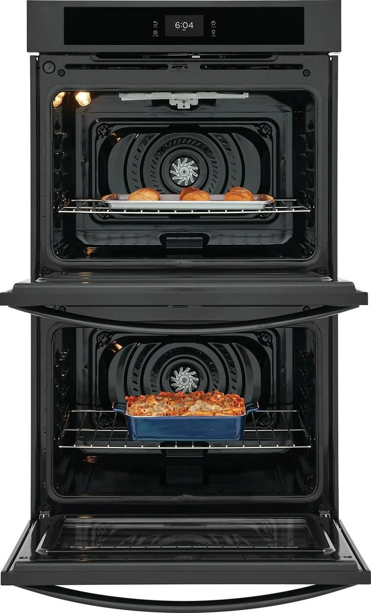Frigidaire FCWD3027AB 30" Double Electric Wall Oven with Fan Convection - Image 4
