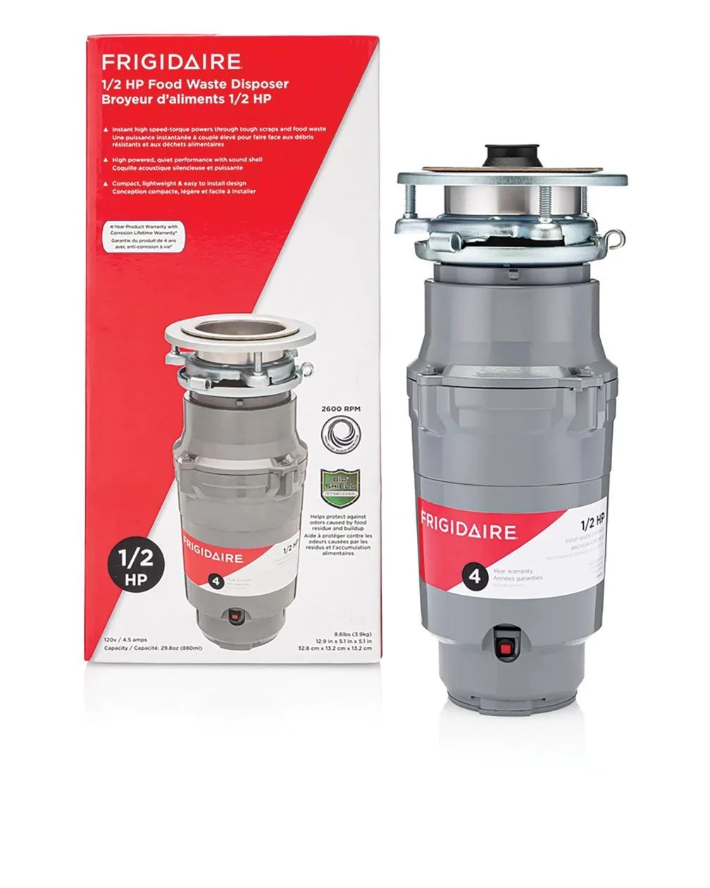 Frigidaire FF05DISPD1 1/2 HP Direct Wire Disposer - Image 4